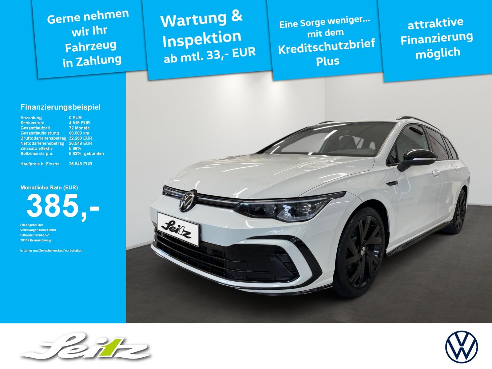 Volkswagen Golf VIII Variant 2.0 TSI R-Line *AHK*LED*KAMERA