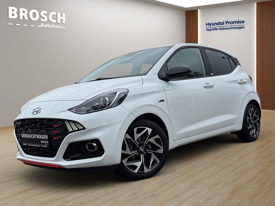 Fahrzeugabbildung Hyundai i10 1.0T 100PS N LINE NAVI-P 1HD GARANTIE KAMERA