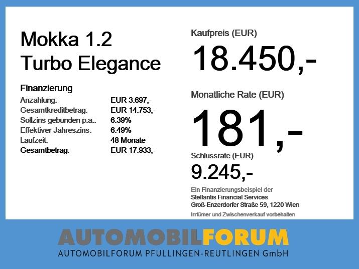 Opel Mokka 1.2 Turbo Elegance AUT DynLicht Kam. LED
