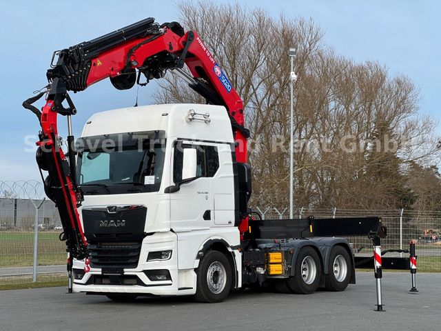 MAN TGX 33.580 SZM HMF 5020 JIB Seilwinde