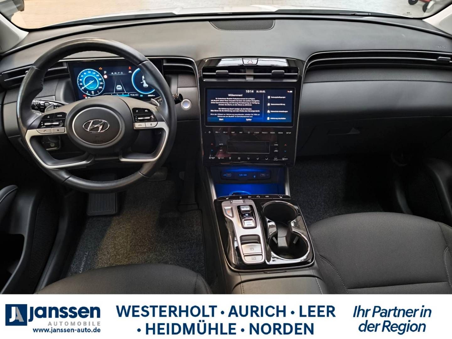 Fahrzeugabbildung Hyundai TUCSON Hybrid TREND/Automatik/Navi/PDC/Rückfahrk