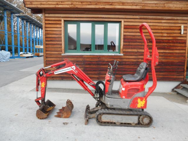 Yanmar SV08 ( 1.035kg ) Verstellfahrwerk + 2 Löffel