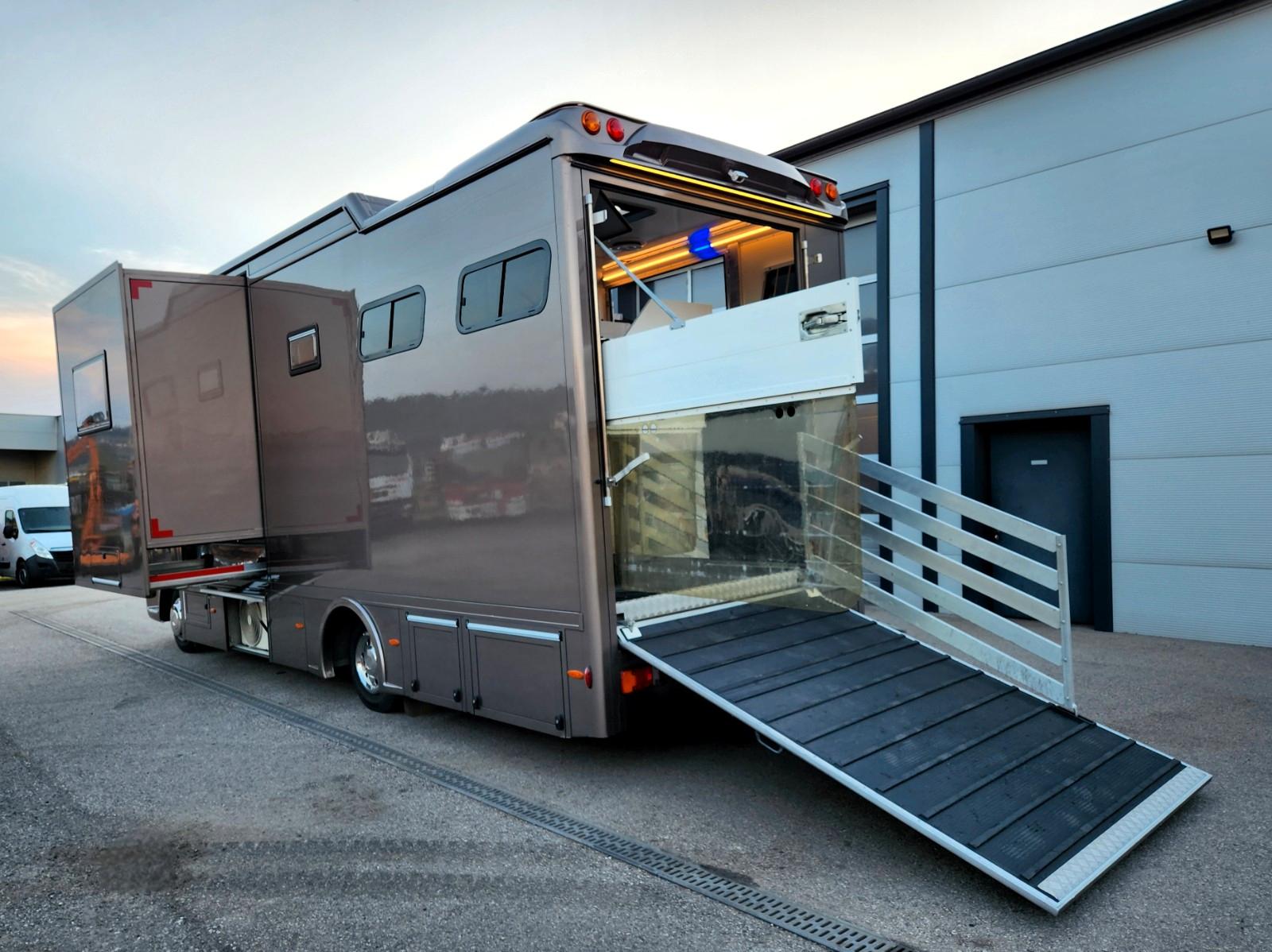 MAN TGL WMS Pferdetransporter Wohnmobil 3 Pferde