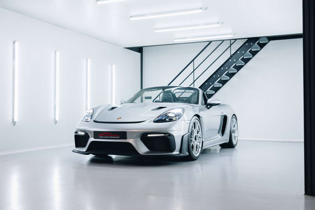 Porsche 718 Spyder RS Lift BOSE Sportuitlaat 18-Wegs Spo imagem 3