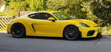 Porsche Cayman GT4 racinggelb 1.Hand deutsch PDK Schale