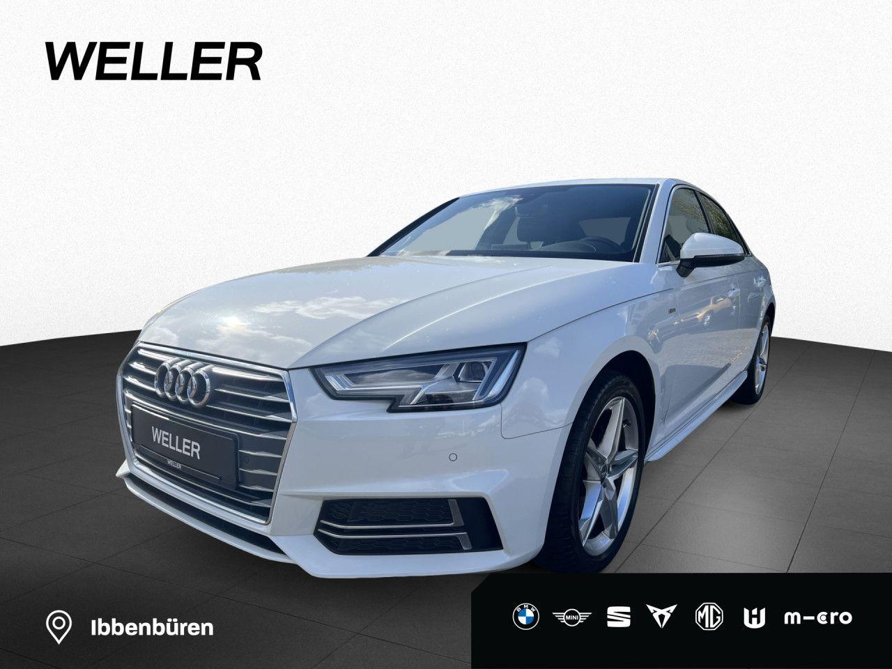 Audi A4 Limousine S Line RFK ACC LED Navi Radio Klima