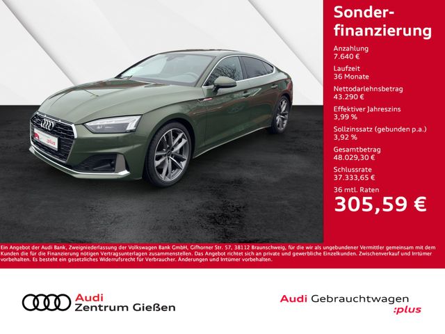 Audi A5 Sportback 45 TFSI quattro advanced S line MAT