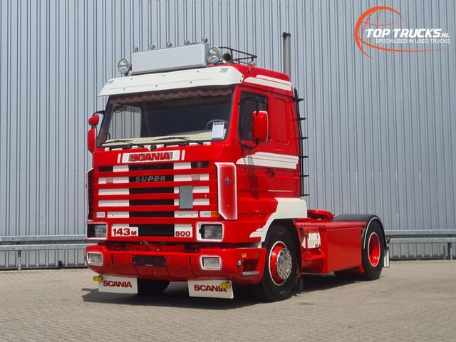 Scania R 143-500 M V8 - Streamline, Manuel, Airco, Reta