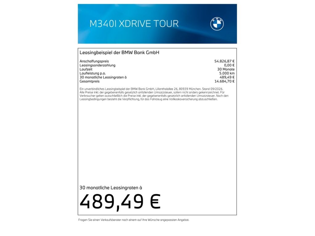 BMW M340i xDrive Tour M-Sport-Pro Pano AHK 19''SR HU foto 5