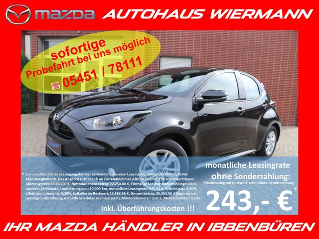 Ein Mazda 2 der zum Leasing angeboten wird.