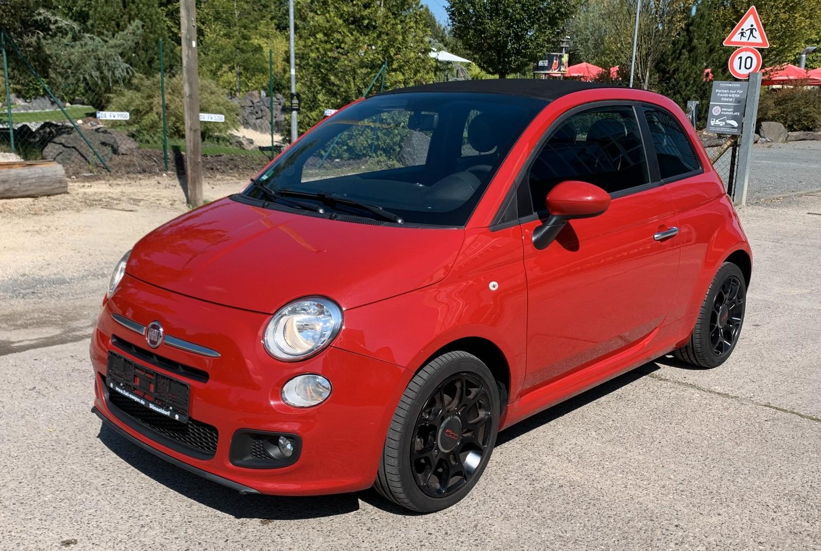 Fiat 500C 0.9 TwinAir Turbo Pop Star LEDER 16"ALU