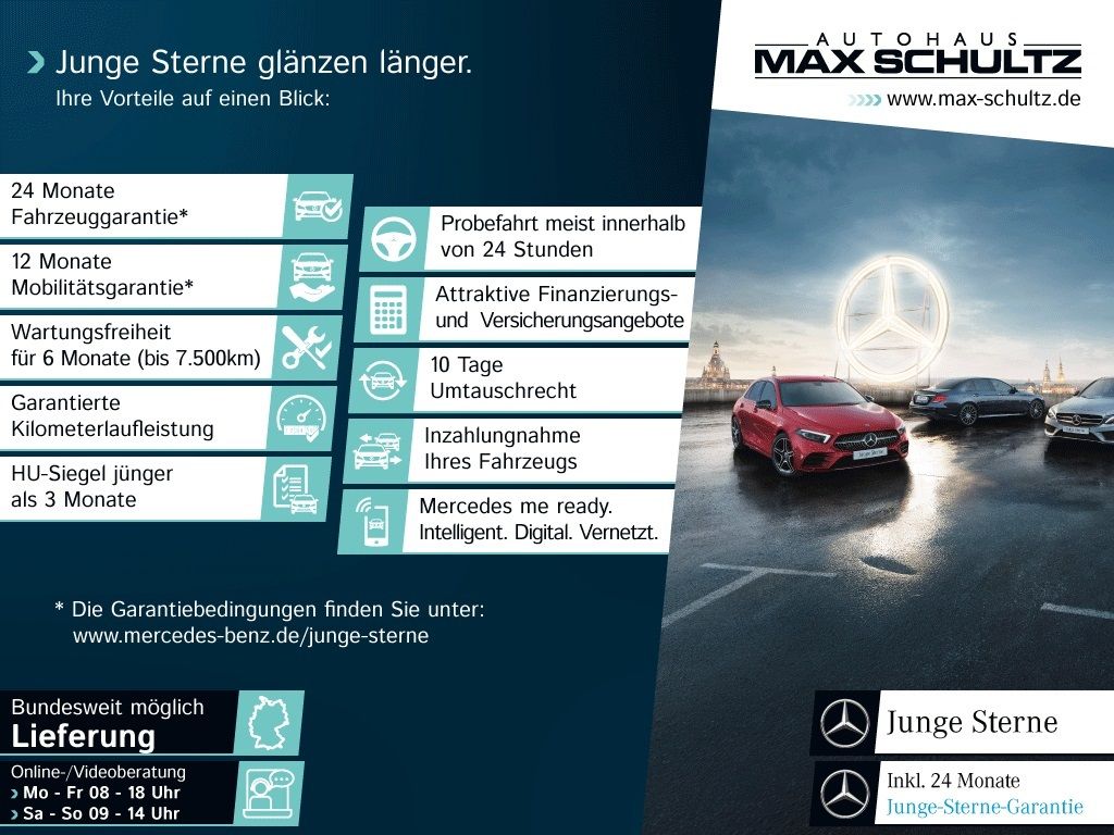 Fahrzeugabbildung Mercedes-Benz A 250 Kompaktlimousine LED*Navi*MBUX*SpurP*PDC