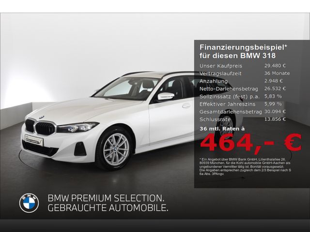 BMW 318 i Touring Panoramadach Anhängerkupplung Sitz