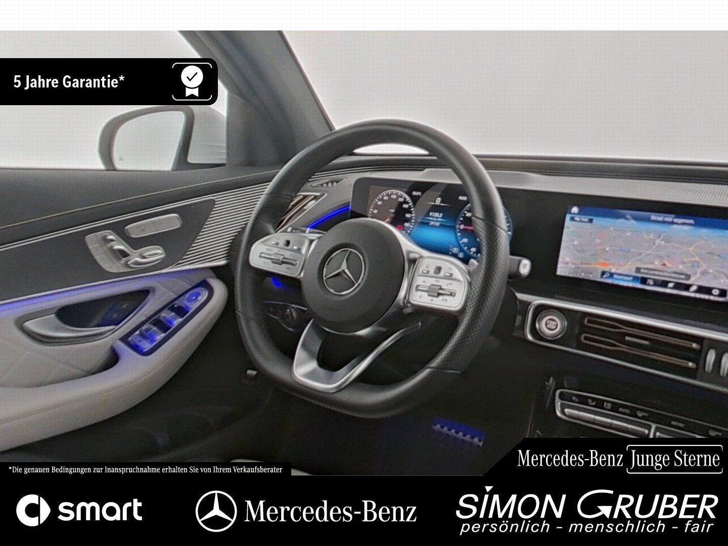 Fahrzeugabbildung Mercedes-Benz EQC 400 4M AMG Designo Leder SD Distronic KeyGo
