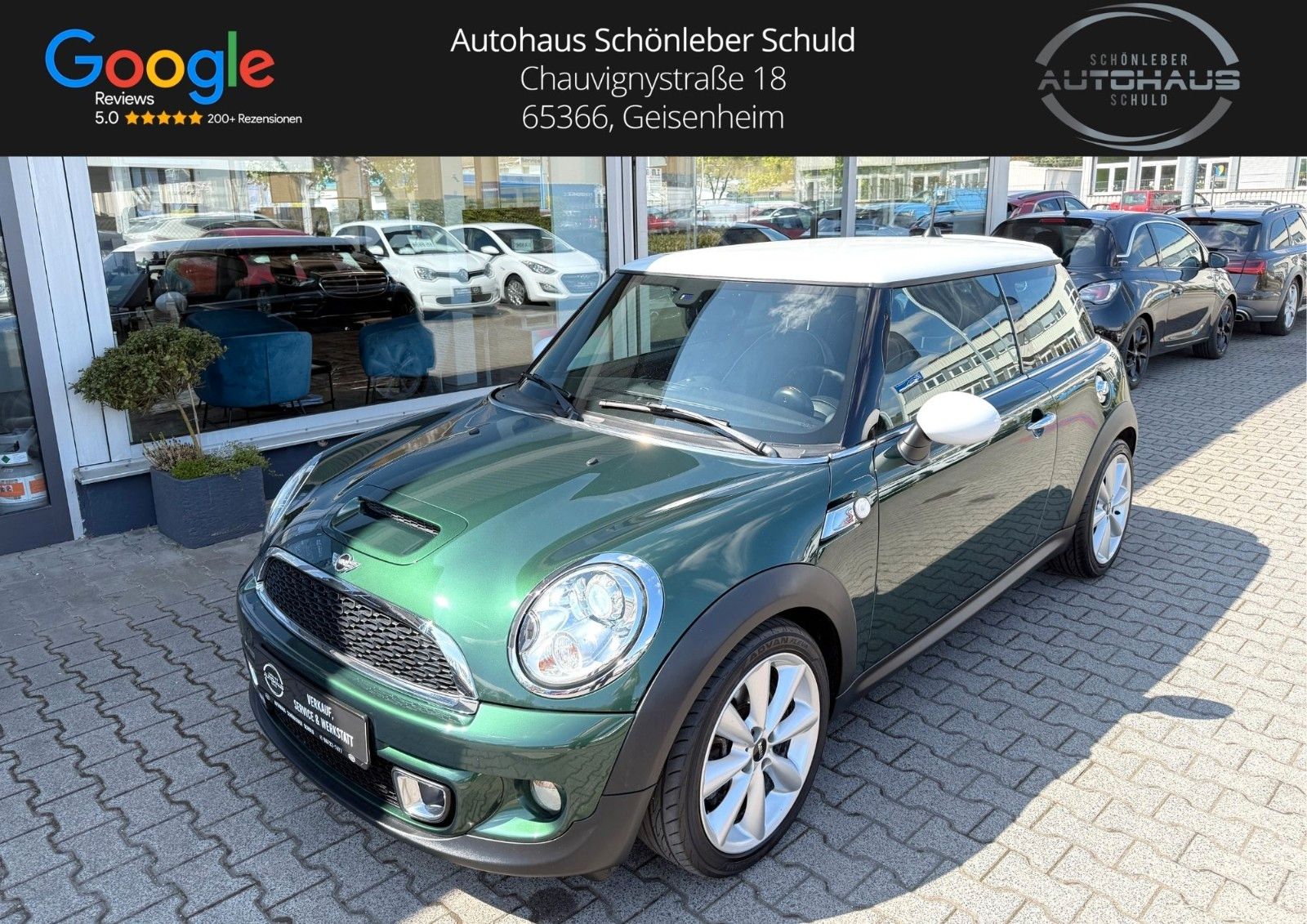 MINI Cooper S CHILI-H&K-NAVI-UNFALLFREI-SCHECKHEFT-KETTE NEU