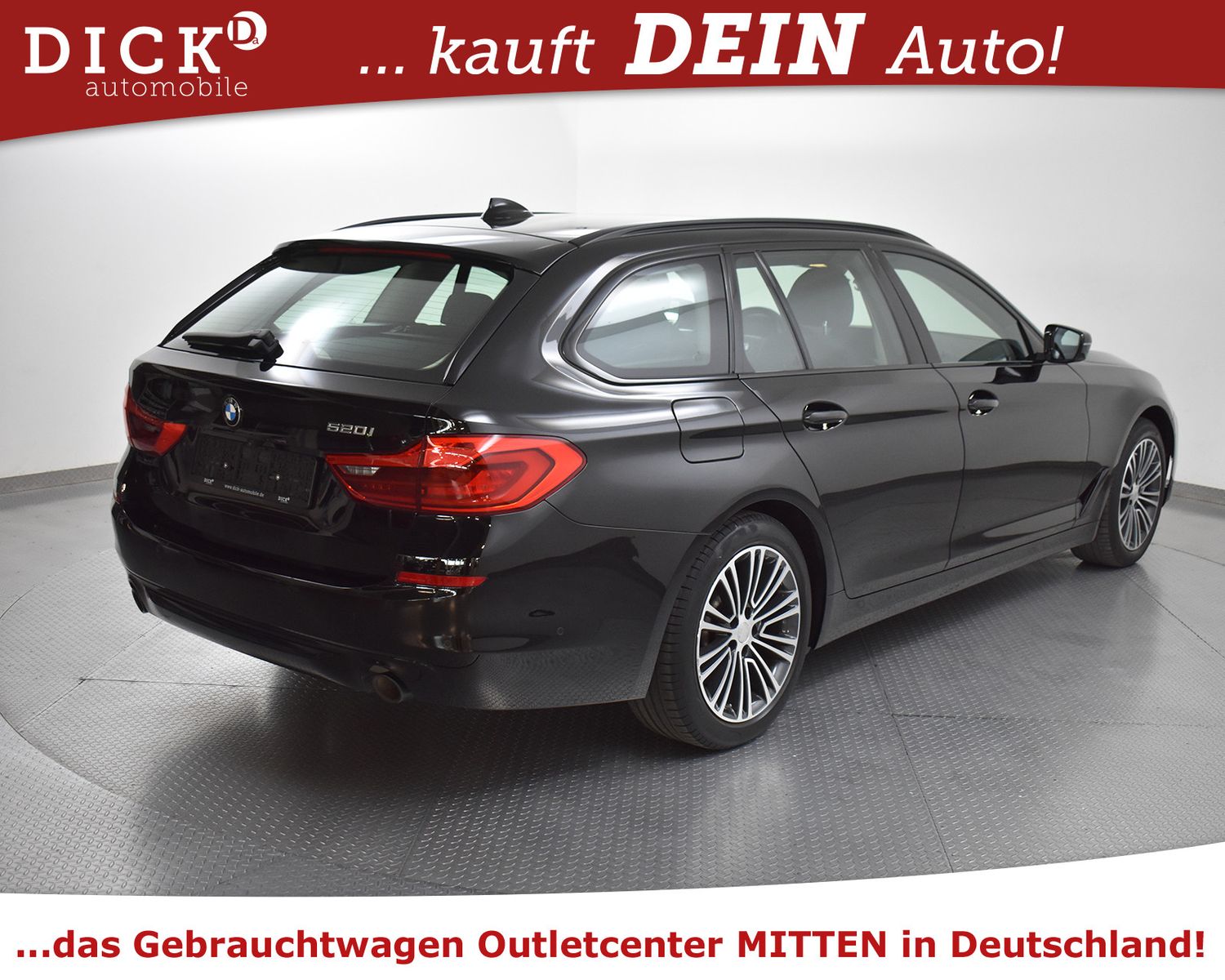 BMW 520i Aut Sport Line NAVI+SHZ+LED+KAMER+TEMP+M18" - Image 7