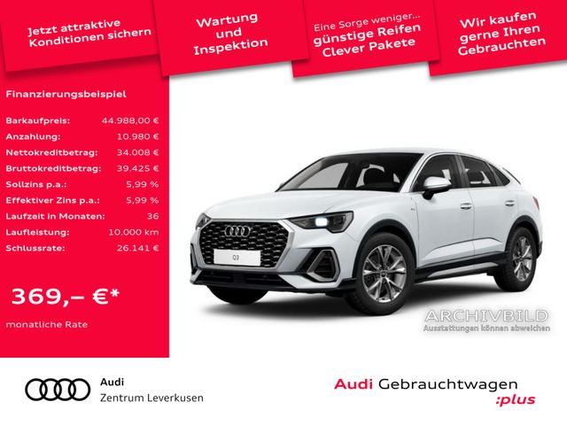 Audi Q3 Sportback 35 TDI S line ACC SHZ NAVI LED PDC