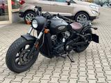 Indian Scout Bobber Black Miller Auspuff - INDIAN SCOUT BOBBER