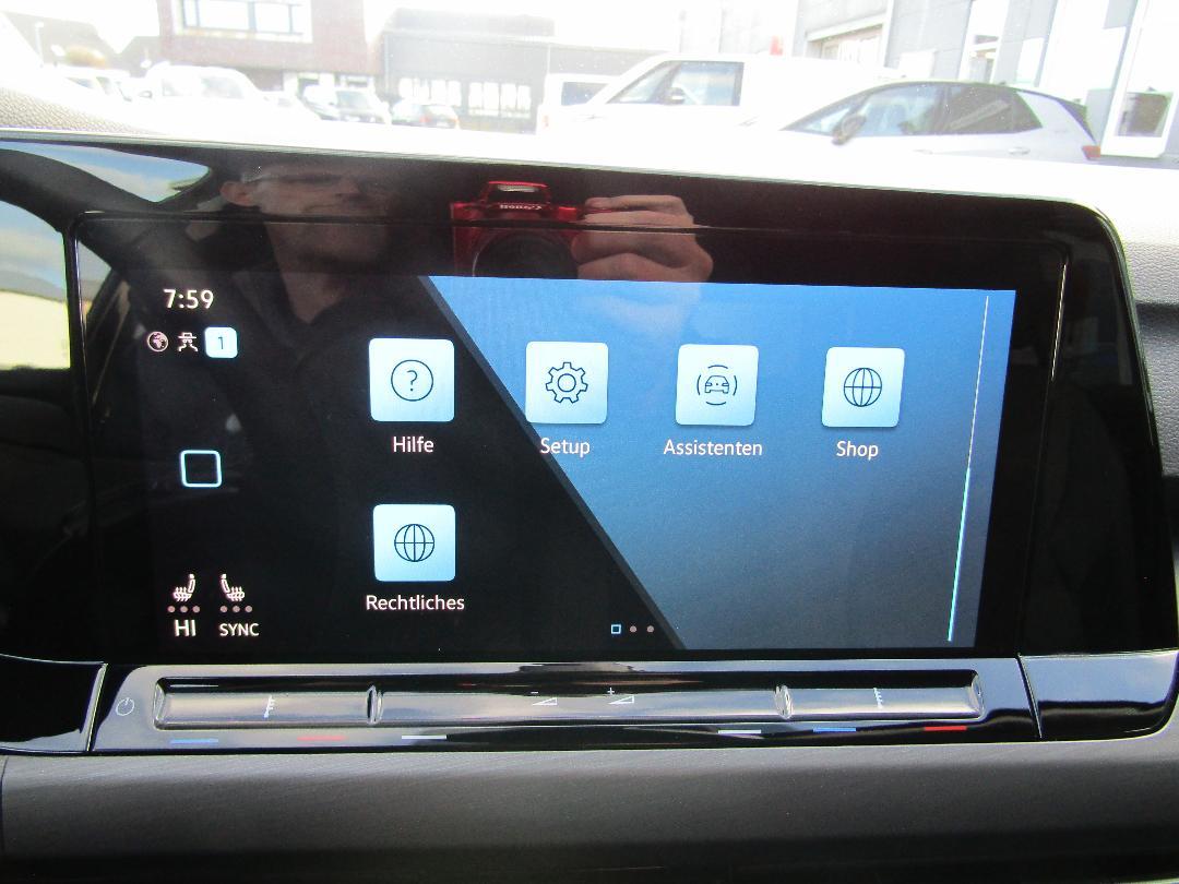 Volkswagen Golf Style 1.5 eTSI DSG AHK NAVI LED APP-CON LM1, миниатюра 18