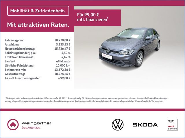 Polo 1.0 TSI Life IQ. Drive, Navi, Sitzheizung,