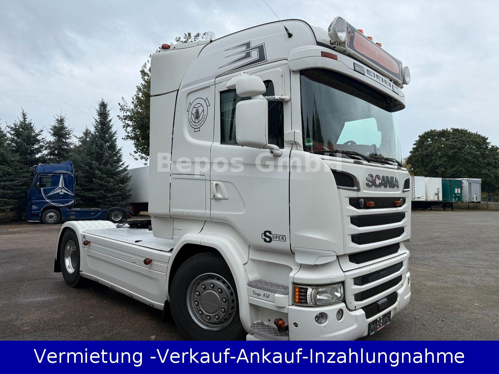 Scania SUPER-Highline R 450-LEDER-Retarder