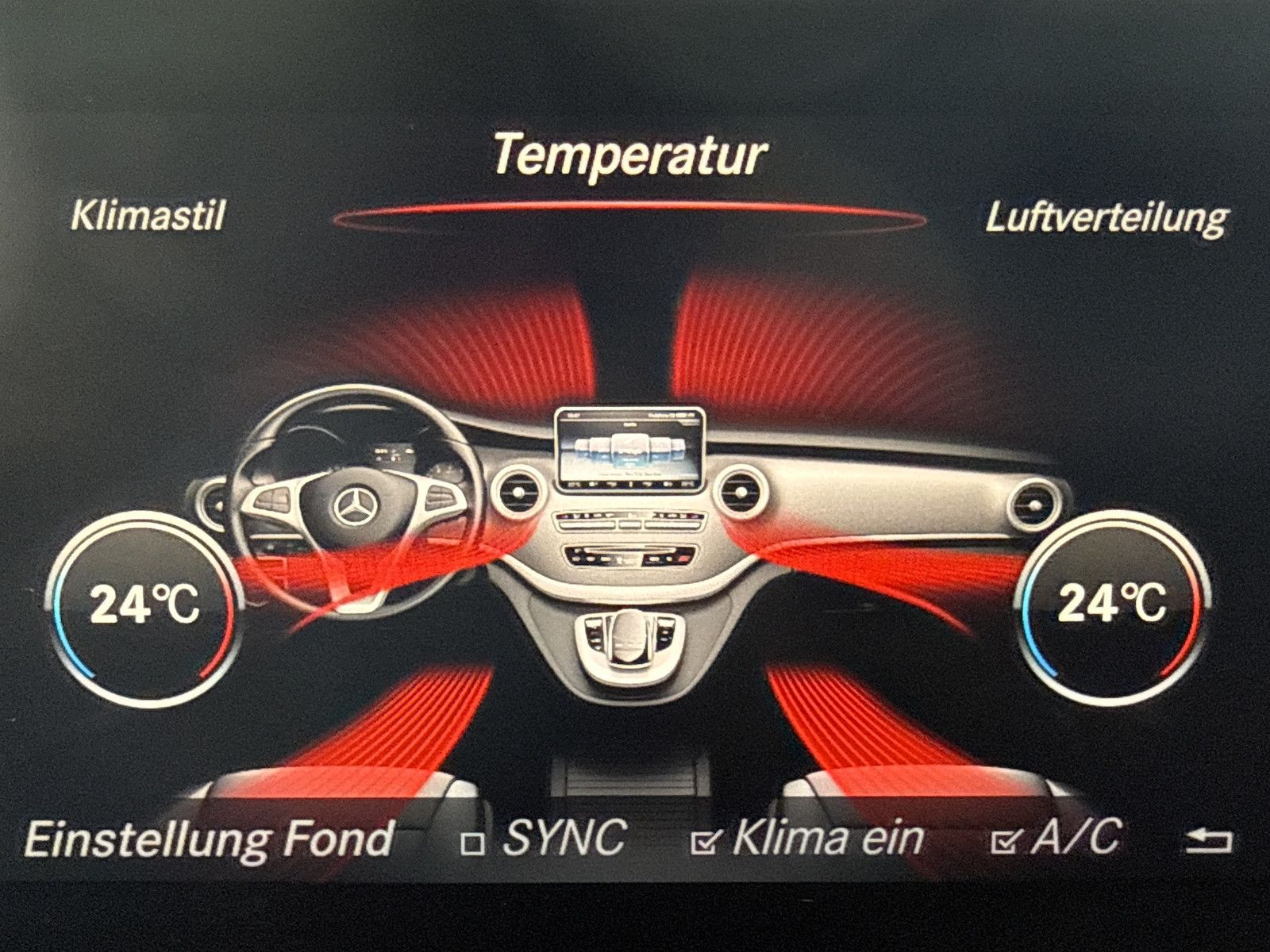 Mercedes-Benz V 250 d Avantgarde Edition Night Com Bur LED AHK foto 25