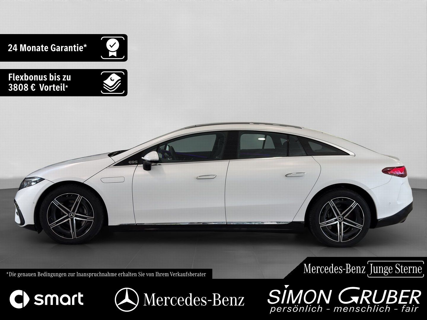 Fahrzeugabbildung Mercedes-Benz EQS 500 4M AMG Pano Massage TV Guard360 118kwh