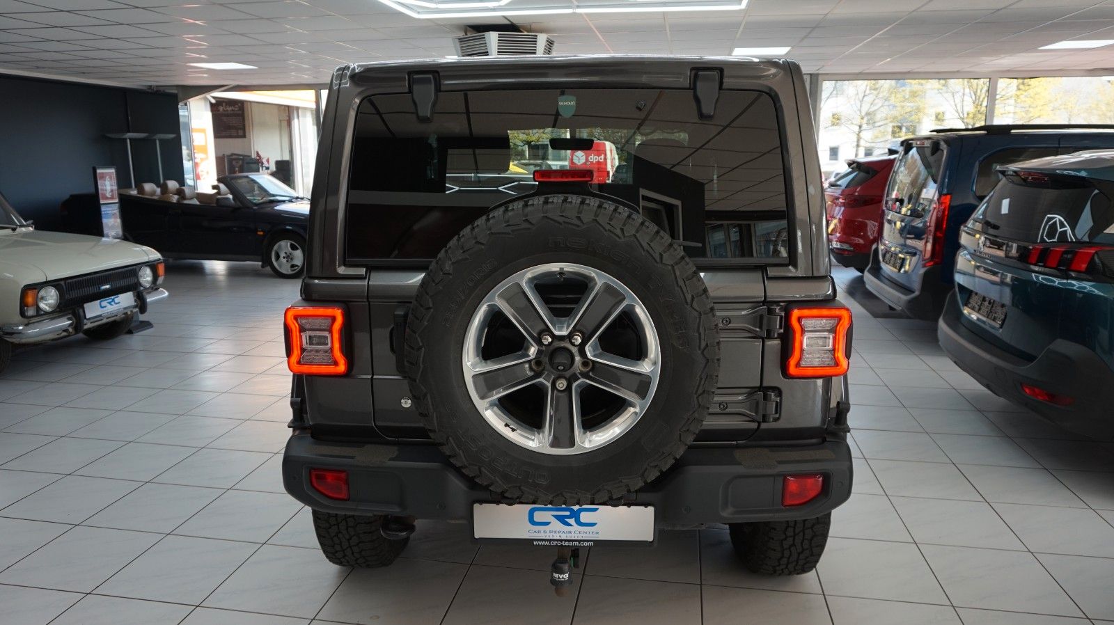 Fahrzeugabbildung Jeep Wrangler Unlimited Sahara TÜV neu Cabrio