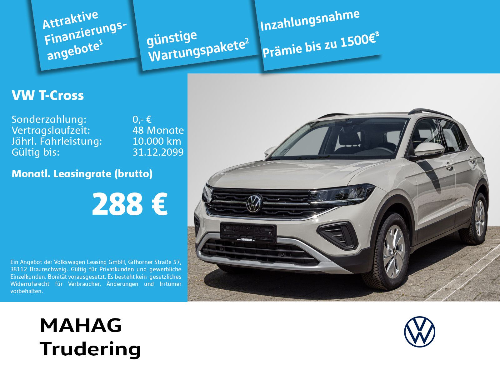 Volkswagen T-Cross 1.0 TSI LIFE Navi LED DigiCockpit R-KAM