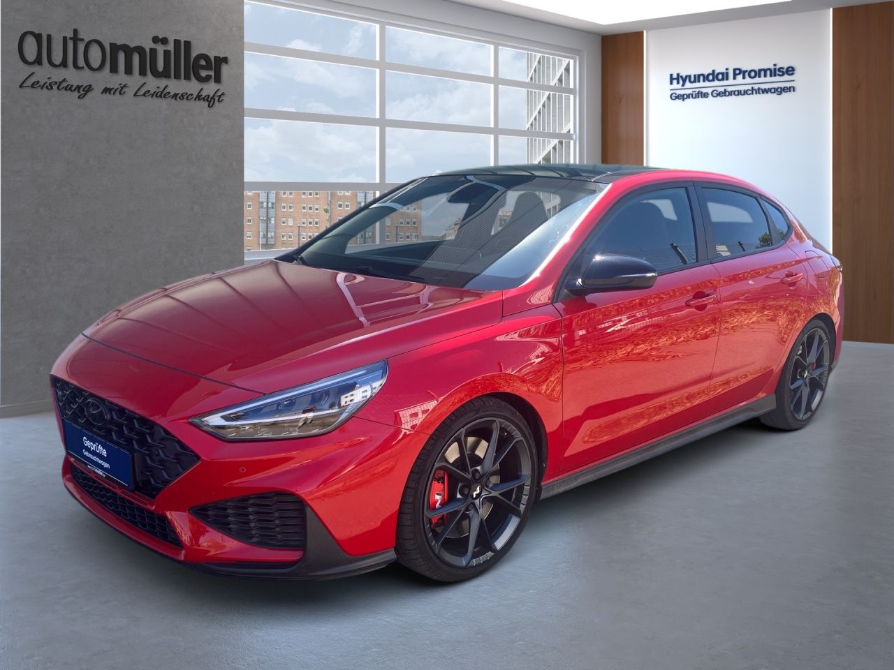 Fahrzeugabbildung Hyundai i30N PERF. FASTBACK PANO*abn.AHK*SP.SITZ*LHZ*SHZ