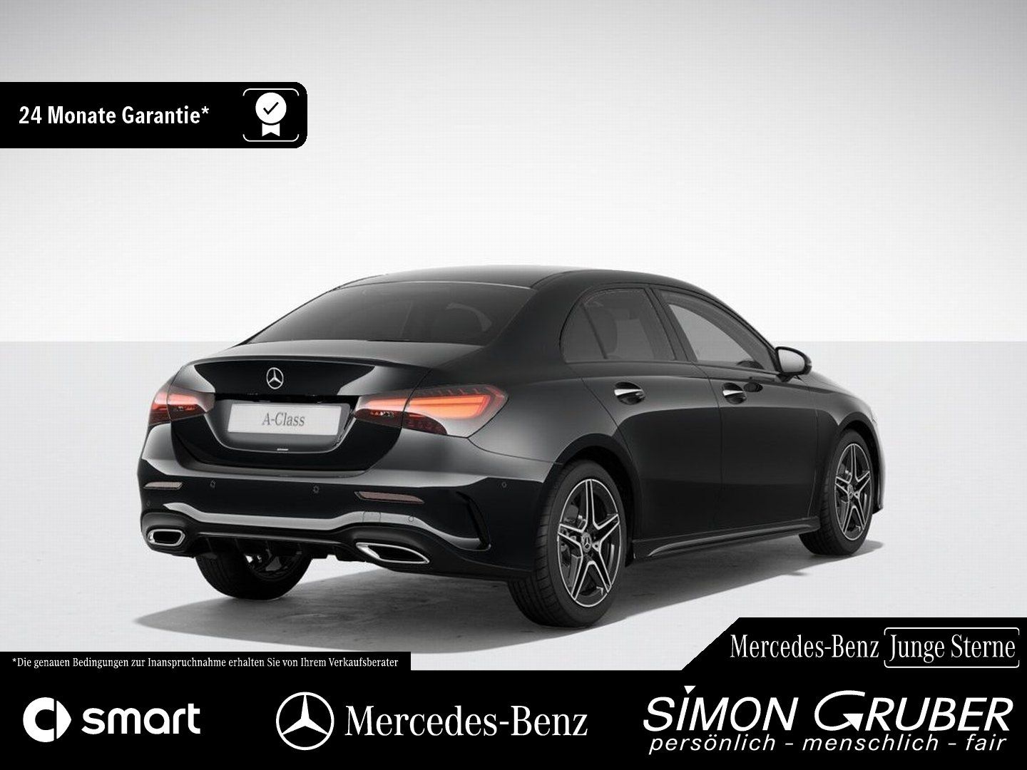 Fahrzeugabbildung Mercedes-Benz A 200 Limousine AMG Night Sound Ambi 360 MBeam