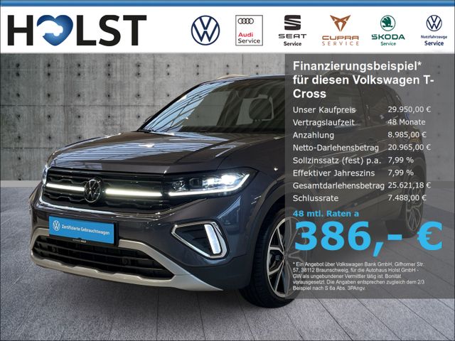 Volkswagen T-Cross 1.0TSI DSG Style AHK NAV RÜFA digitales 