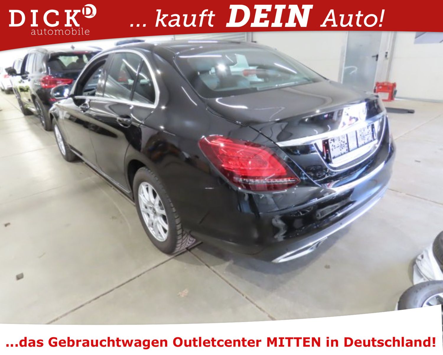 Fahrzeugabbildung Mercedes-Benz C 200d Exclusive LED/NAVI/SHZ/SPORTSITZ/TEMP/8Fa