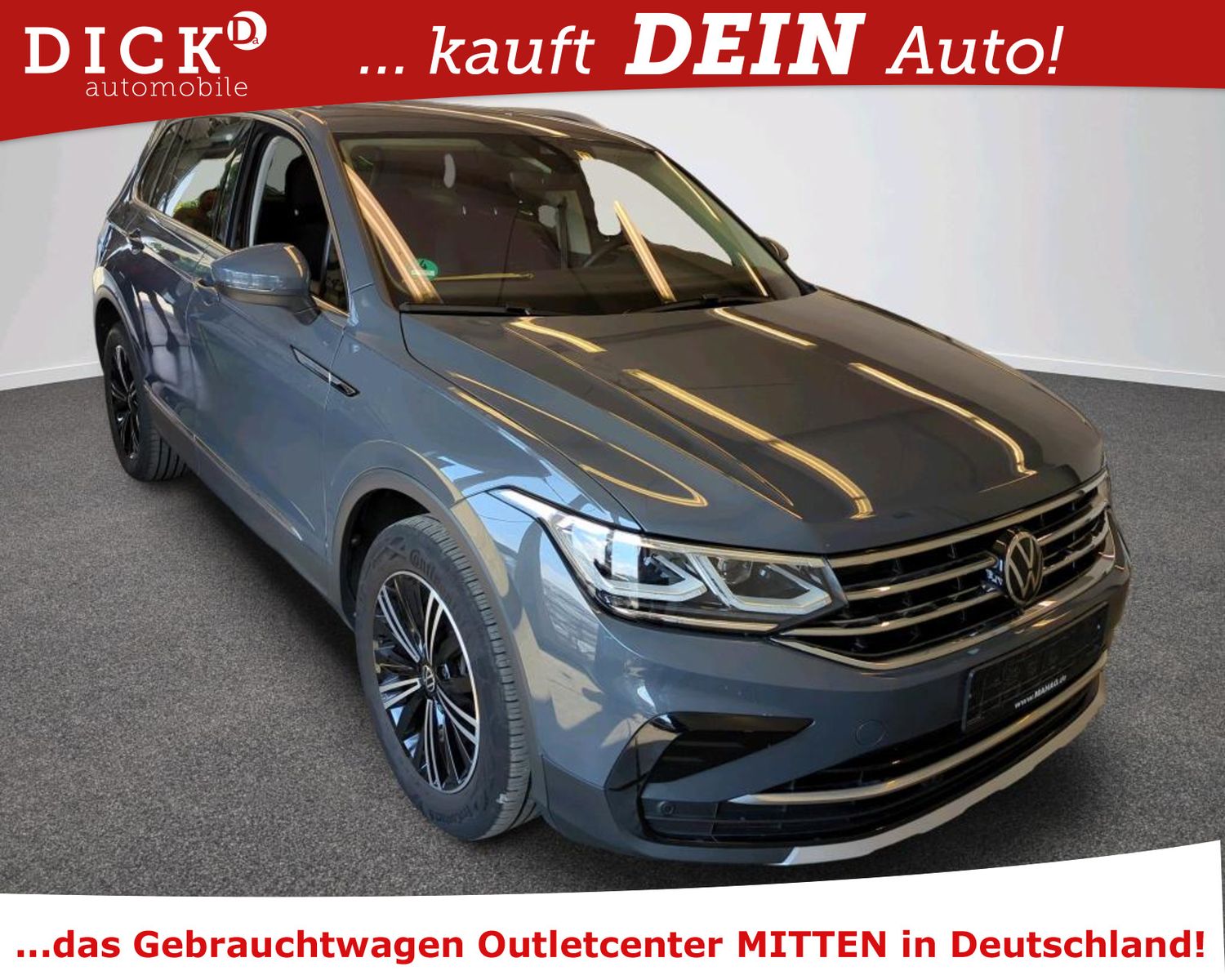 Fahrzeugabbildung Volkswagen Tiguan 2.0d 4Mot AT7 Eleg LED/ACC/NAVI/VIRTU/AHK