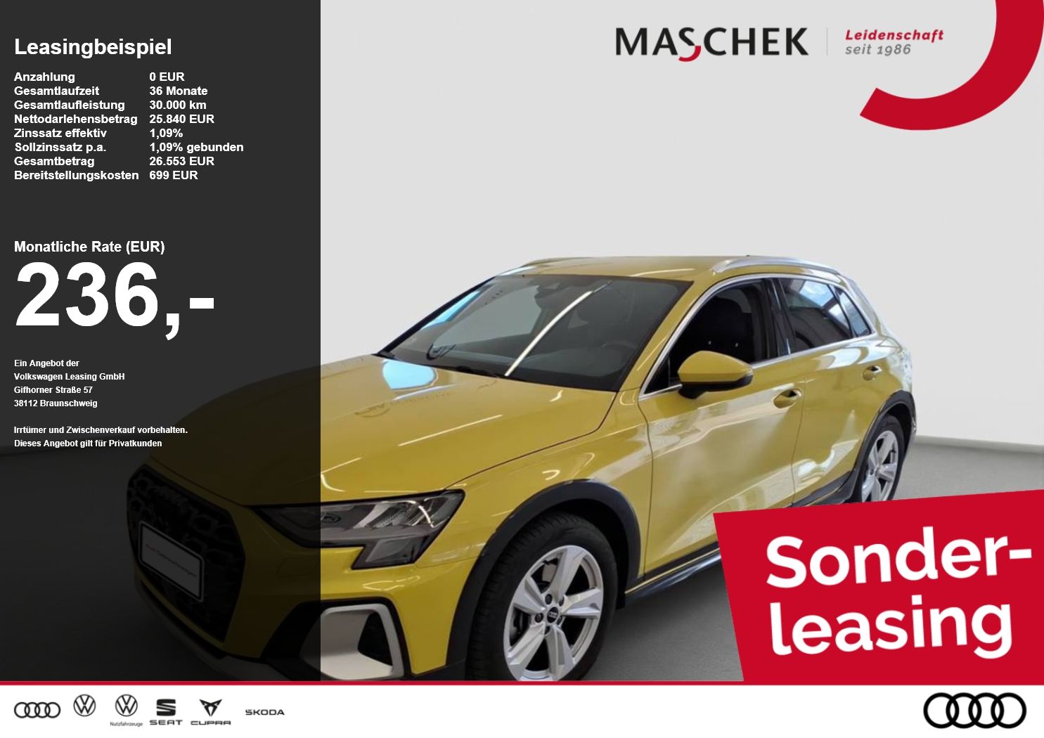 Audi A3 allstreet 35 TFSI S tronic AHK LED Sitzh Gara
