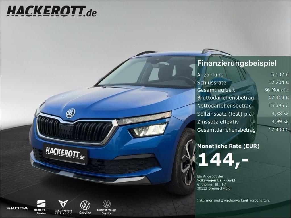 Skoda Kamiq Drive 125 1.0 TSI PDC Tempom. Navi SmartLi