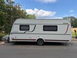 Dethleffs Nomad 490 EST, Vorzelt, Möbel, Fahrradträger, TV - Dethleffs Nomad 490 EST