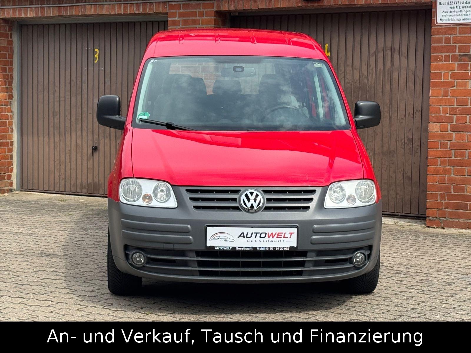 Volkswagen Caddy Life Team 7-Sitze,Klima,Allwetter,TÜV+Insp