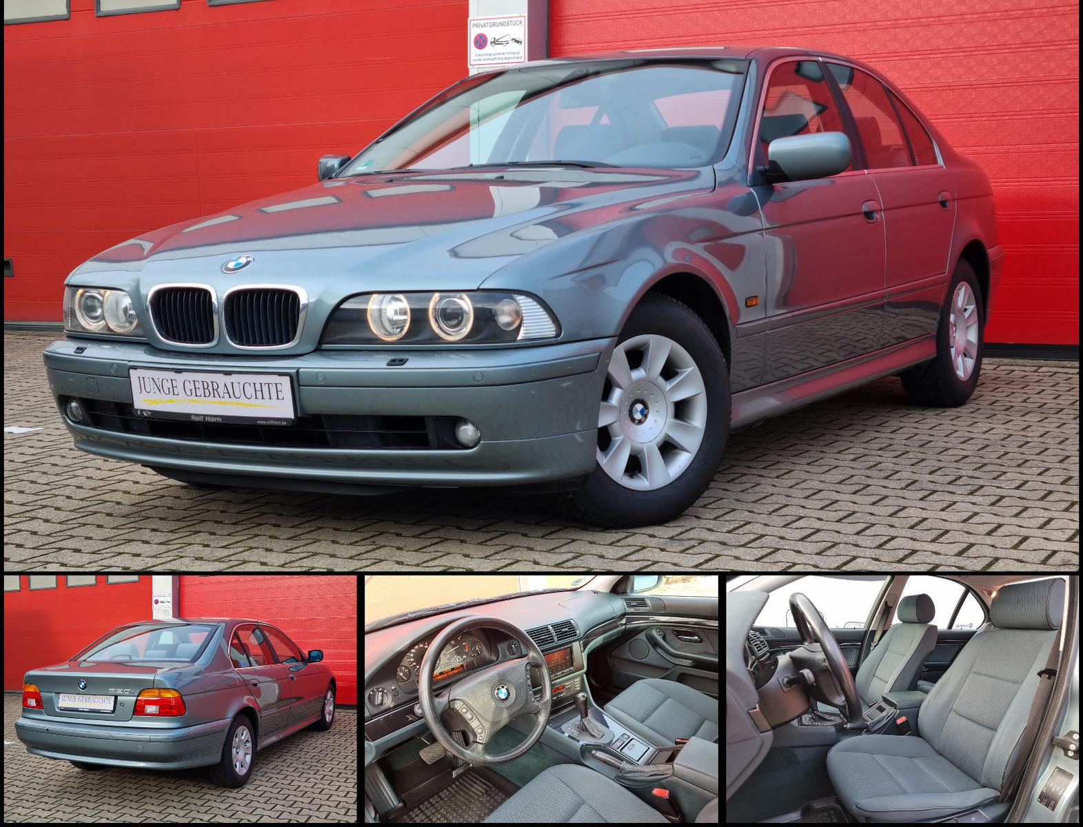 BMW 520i E39 Aut. RENTNERFAHRZEUG~SCHECKHEFT