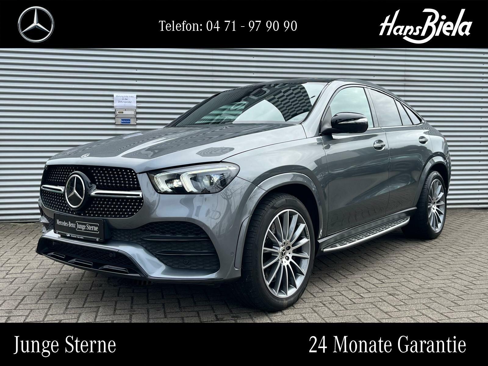 Mercedes-Benz GLE 350 d 4M Cp AMG/Night/21"/Pano/Bur/360°/AHK