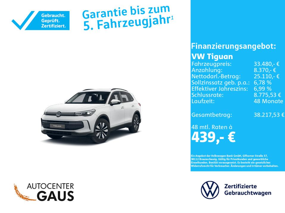 Tiguan Life 1.5 eTSI DSG AHK*Navi*ACC*Standhzg.