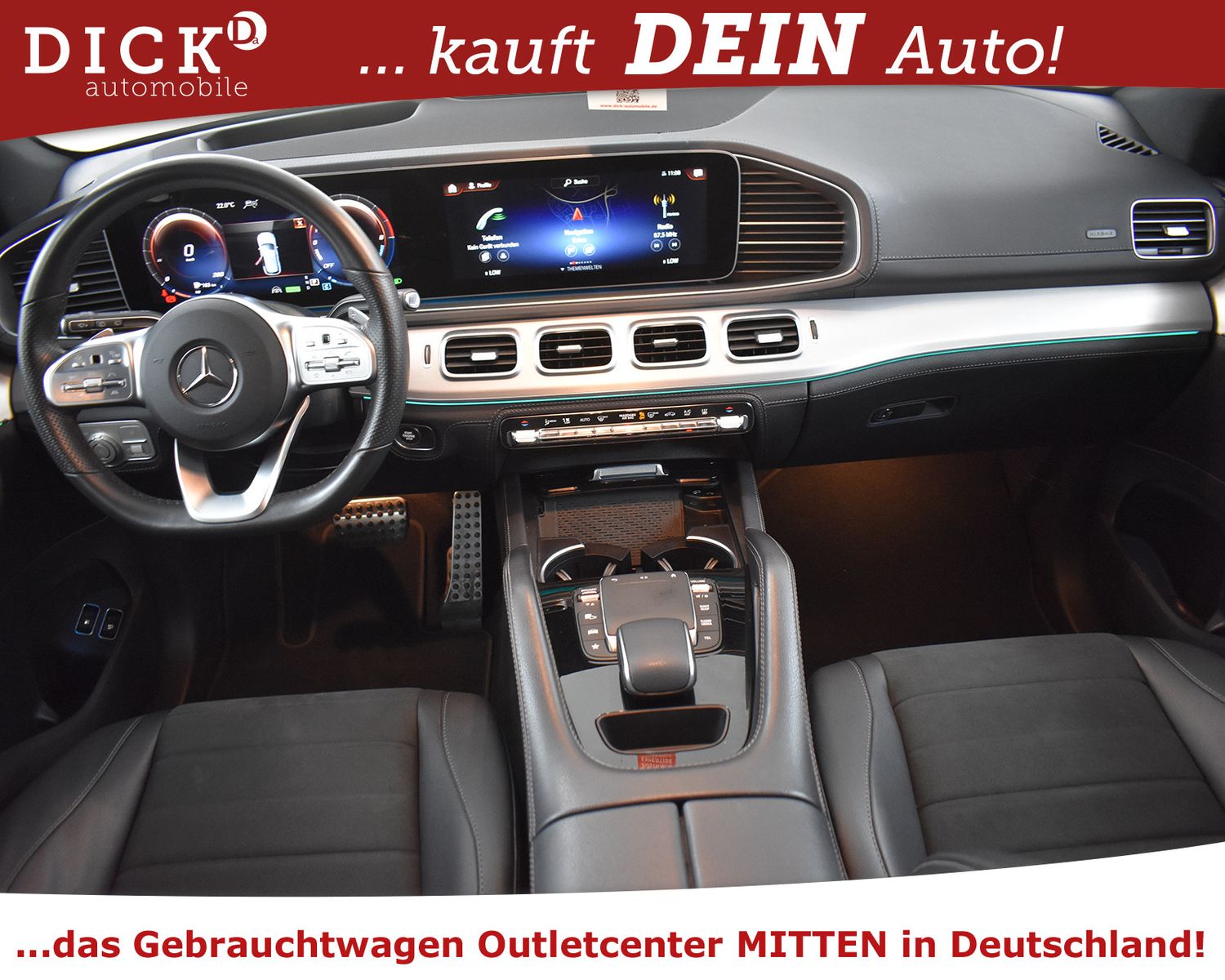 MERCEDES-BENZ GLE 350e 4M AMG Line WIDESC+STANDHZ+360+HEAD+ACC - Image 8