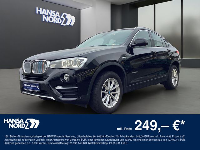 BMW X4 xDrive20d xLine LED NAVI KAMERA SHZ PDC ALU