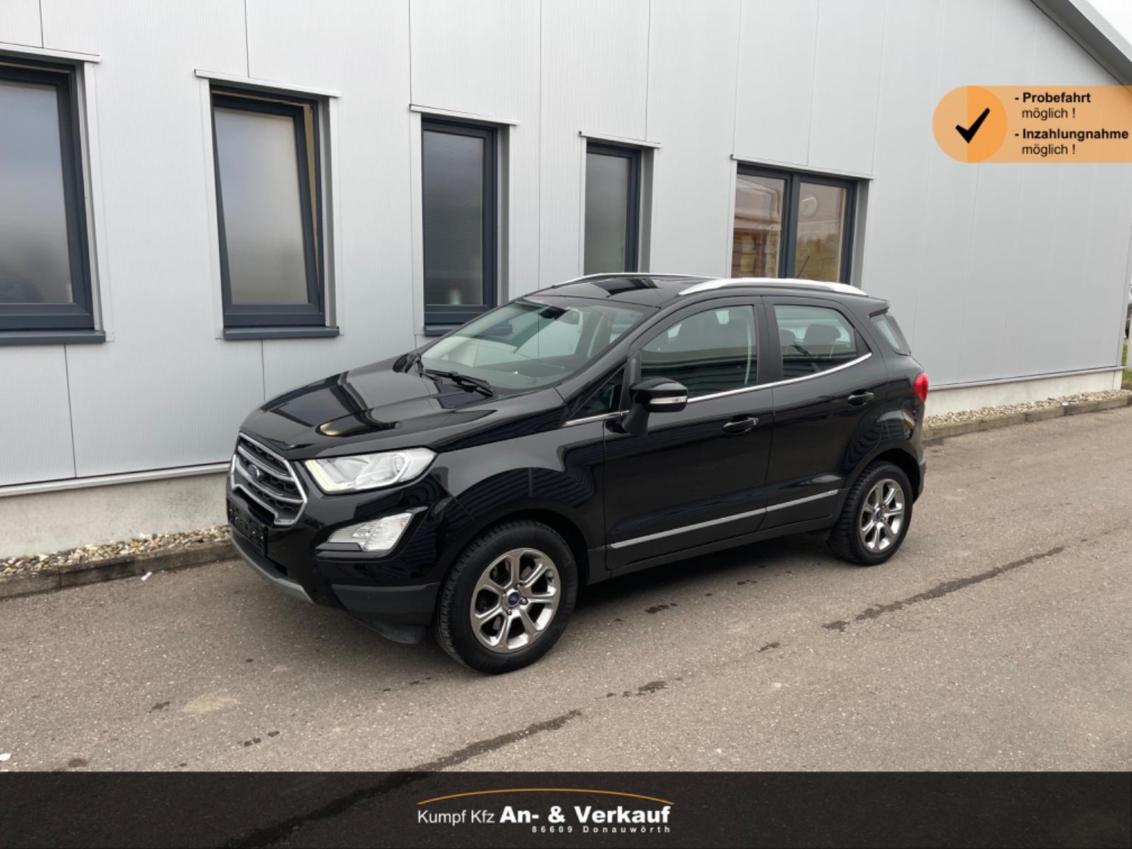 Ford EcoSport*Autom.*Titanium*Navi*R-Cam*Temp*uvm*