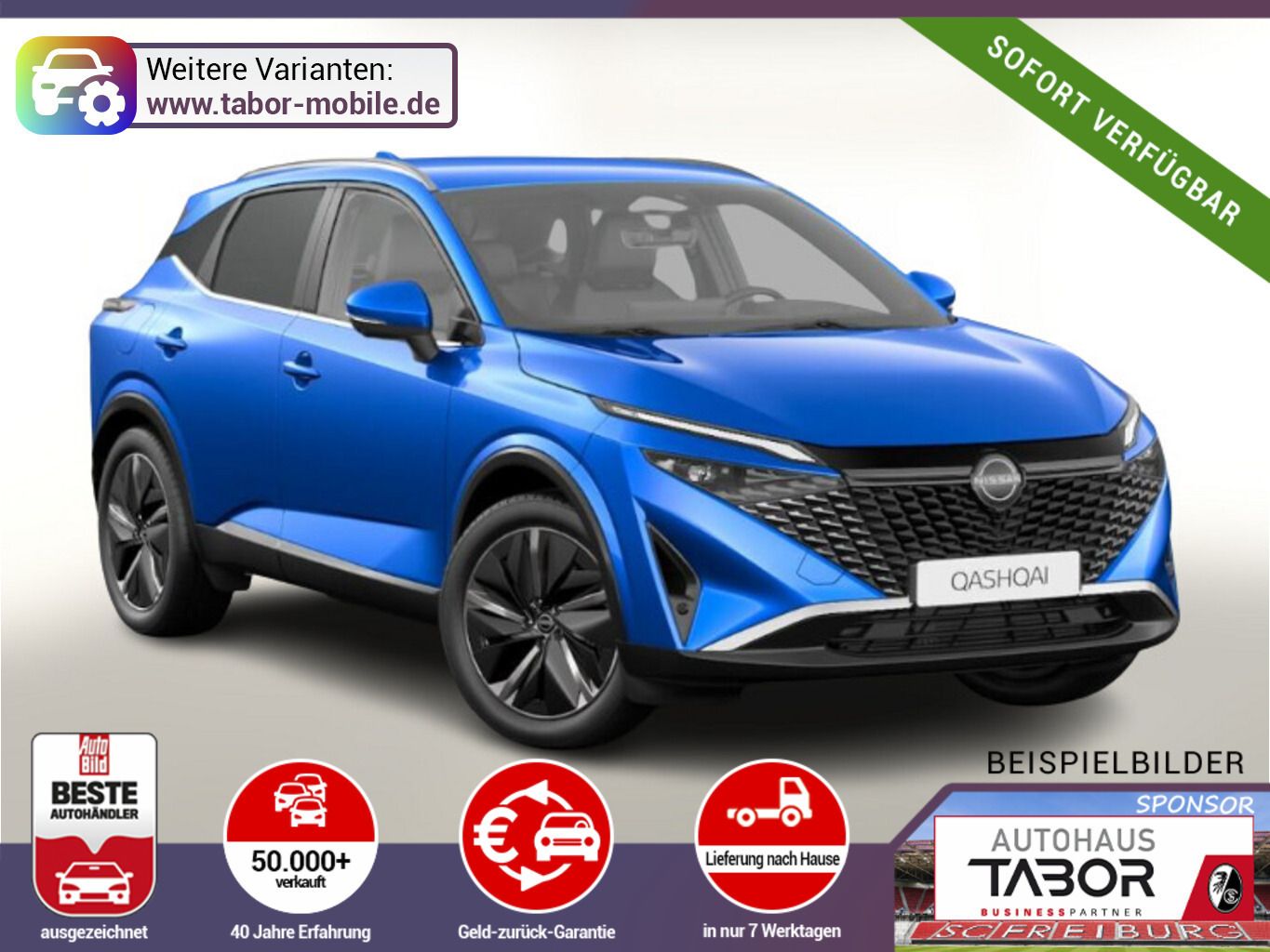 Nissan Qashqai Tekna Pano HUD el.Heckk 360° UVP-37%*