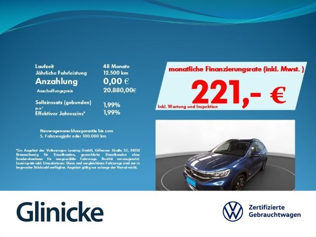 Volkswagen 1.0 TSI Move Navi Klina PDC LED SiHz