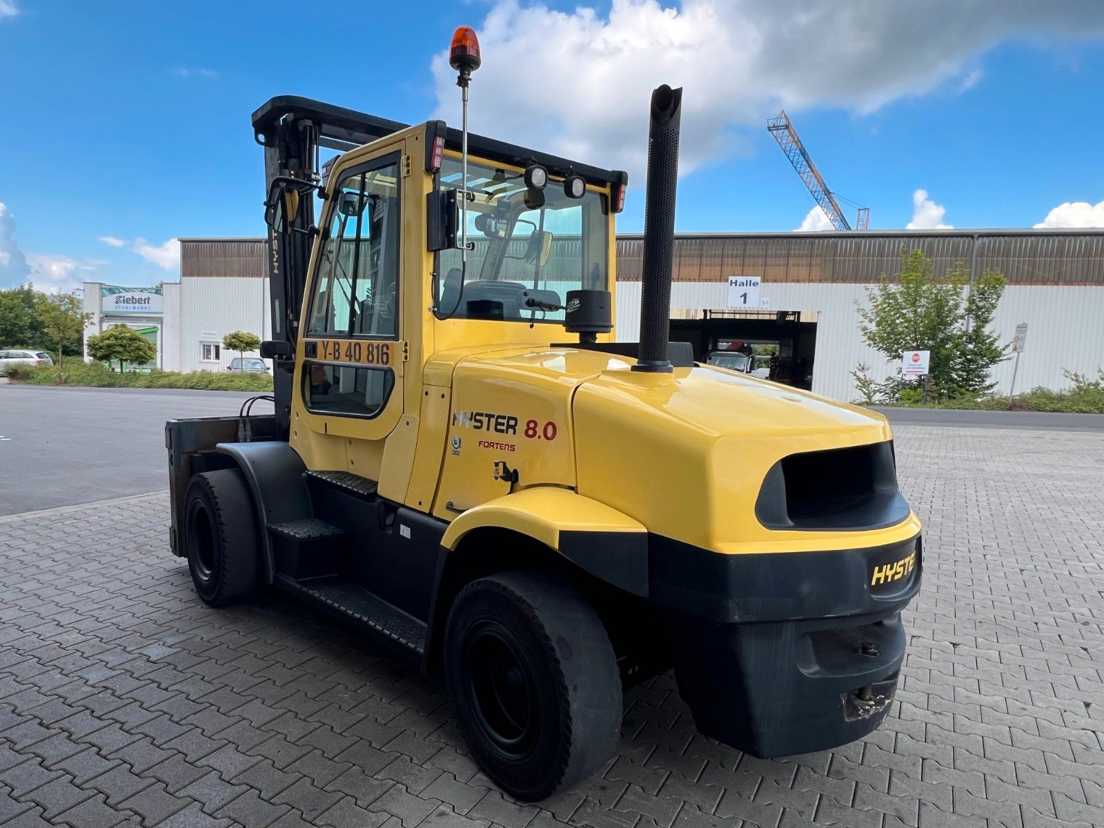 Fahrzeugabbildung Hyster H8.0 FT9 / nur 1.426h! / Triplex: 5,52m / ZVG
