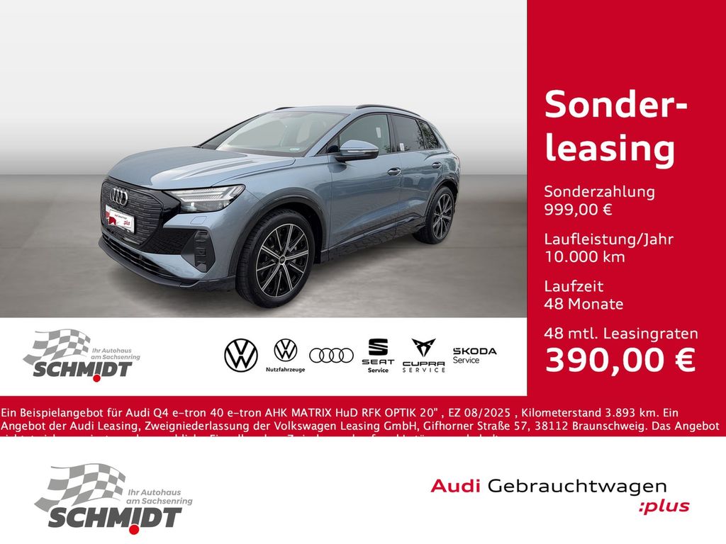 Audi Q4 e-tron