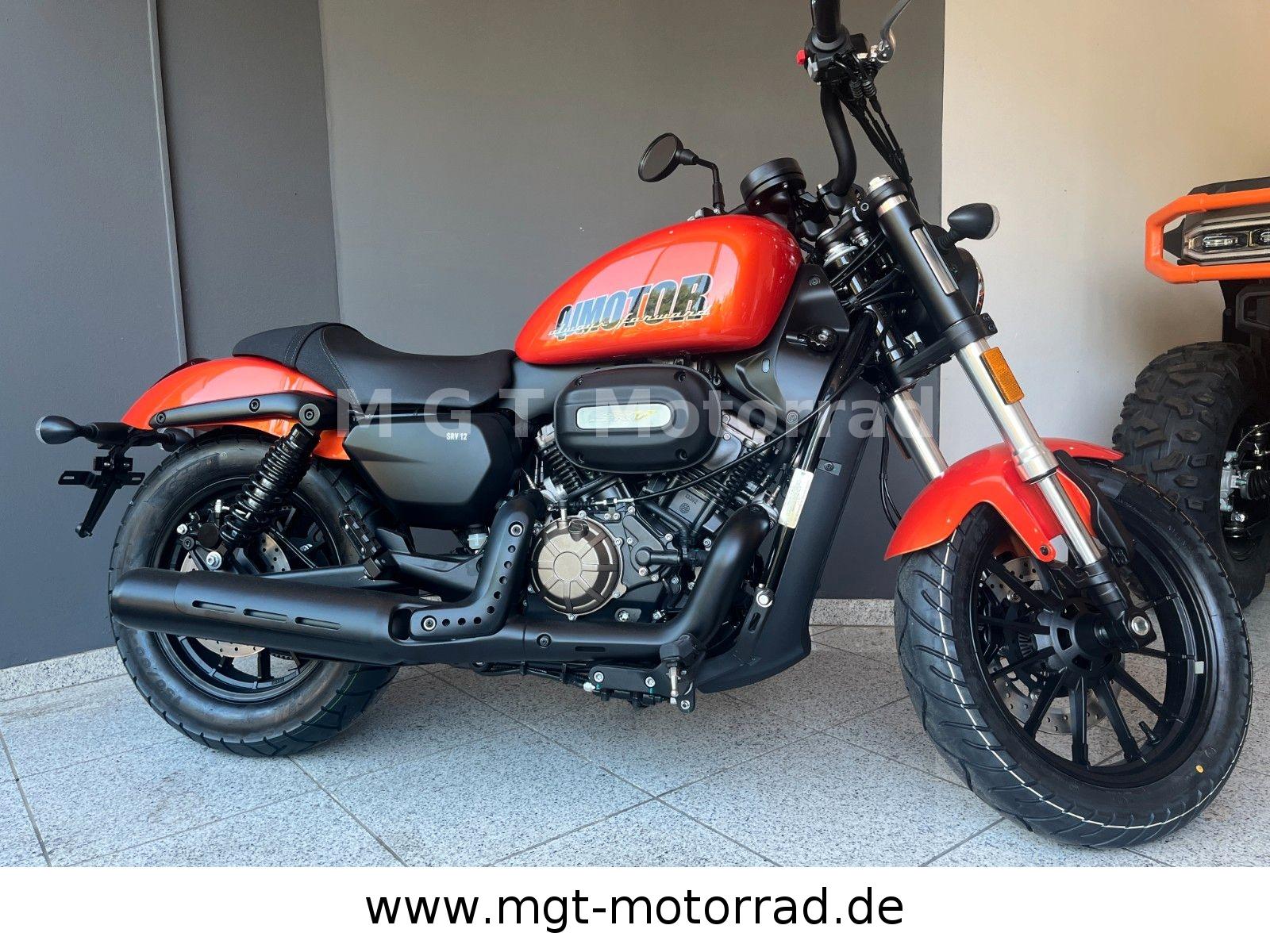 QJ Motor SRV 12 * V2 mit Riemenantrieb * beide Farben *