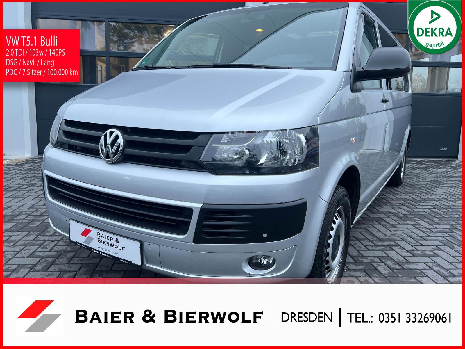 Volkswagen T5 Transporter lang DSG 140PS Dachfenster